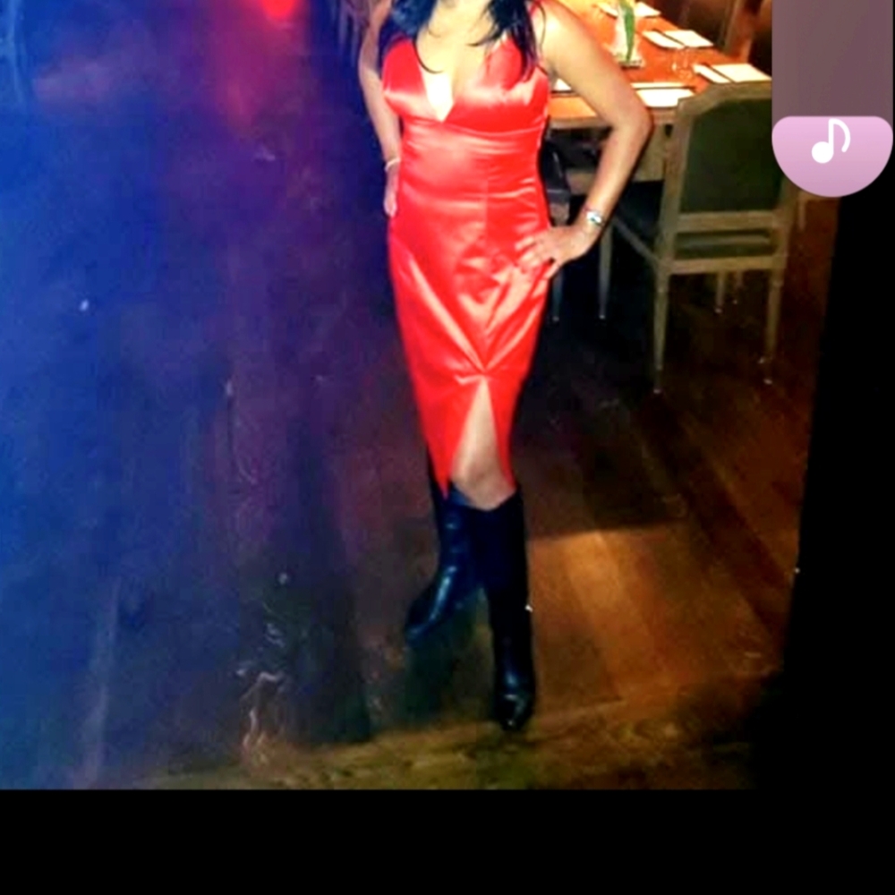Guess Vibrant Red Dress